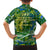 Father's Day Solomon Islands Family Matching Off Shoulder Short Dress and Hawaiian Shirt Special Dad Polynesia Paradise