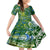 Father's Day Solomon Islands Family Matching Short Sleeve Bodycon Dress and Hawaiian Shirt Special Dad Polynesia Paradise