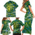 Father's Day Solomon Islands Family Matching Short Sleeve Bodycon Dress and Hawaiian Shirt Special Dad Polynesia Paradise