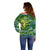 Father's Day Solomon Islands Off Shoulder Sweater Special Dad Polynesia Paradise