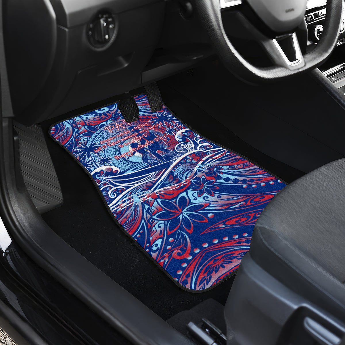 Father's Day Guam Car Mats Special Dad Polynesia Paradise