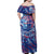 Father's Day Guam Family Matching Off Shoulder Maxi Dress and Hawaiian Shirt Special Dad Polynesia Paradise