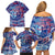 Father's Day Guam Family Matching Off Shoulder Short Dress and Hawaiian Shirt Special Dad Polynesia Paradise