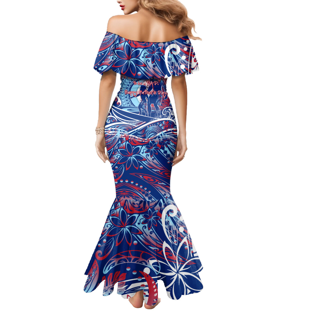 Father's Day Guam Mermaid Dress Special Dad Polynesia Paradise