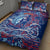 Father's Day Guam Quilt Bed Set Special Dad Polynesia Paradise