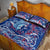 Father's Day Guam Quilt Bed Set Special Dad Polynesia Paradise