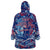 Father's Day Guam Wearable Blanket Hoodie Special Dad Polynesia Paradise