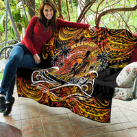 Father's Day Marquesas Islands Quilt Special Dad Polynesia Paradise