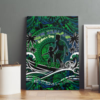 Father's Day New Zealand Canvas Wall Art Special Dad Polynesia Paradise DT02 - Polynesian Pride