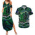 Father's Day New Zealand Couples Matching Summer Maxi Dress and Hawaiian Shirt Special Dad Polynesia Paradise