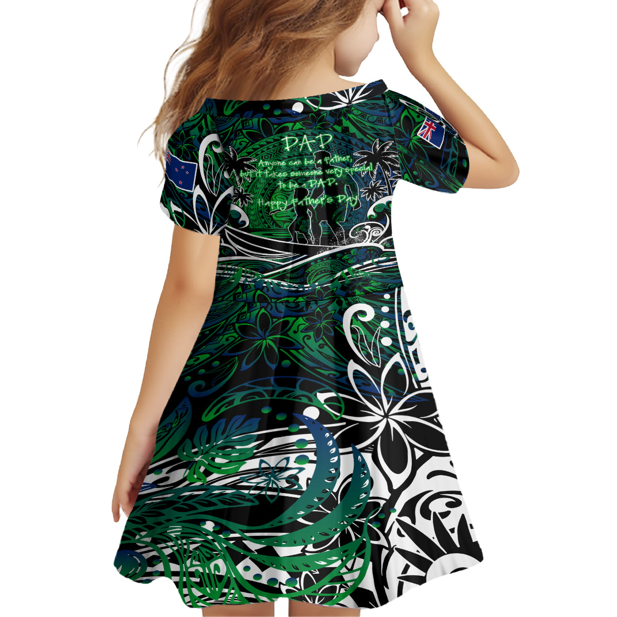 Father's Day New Zealand Family Matching Summer Maxi Dress and Hawaiian Shirt Special Dad Polynesia Paradise DT02 - Polynesian Pride