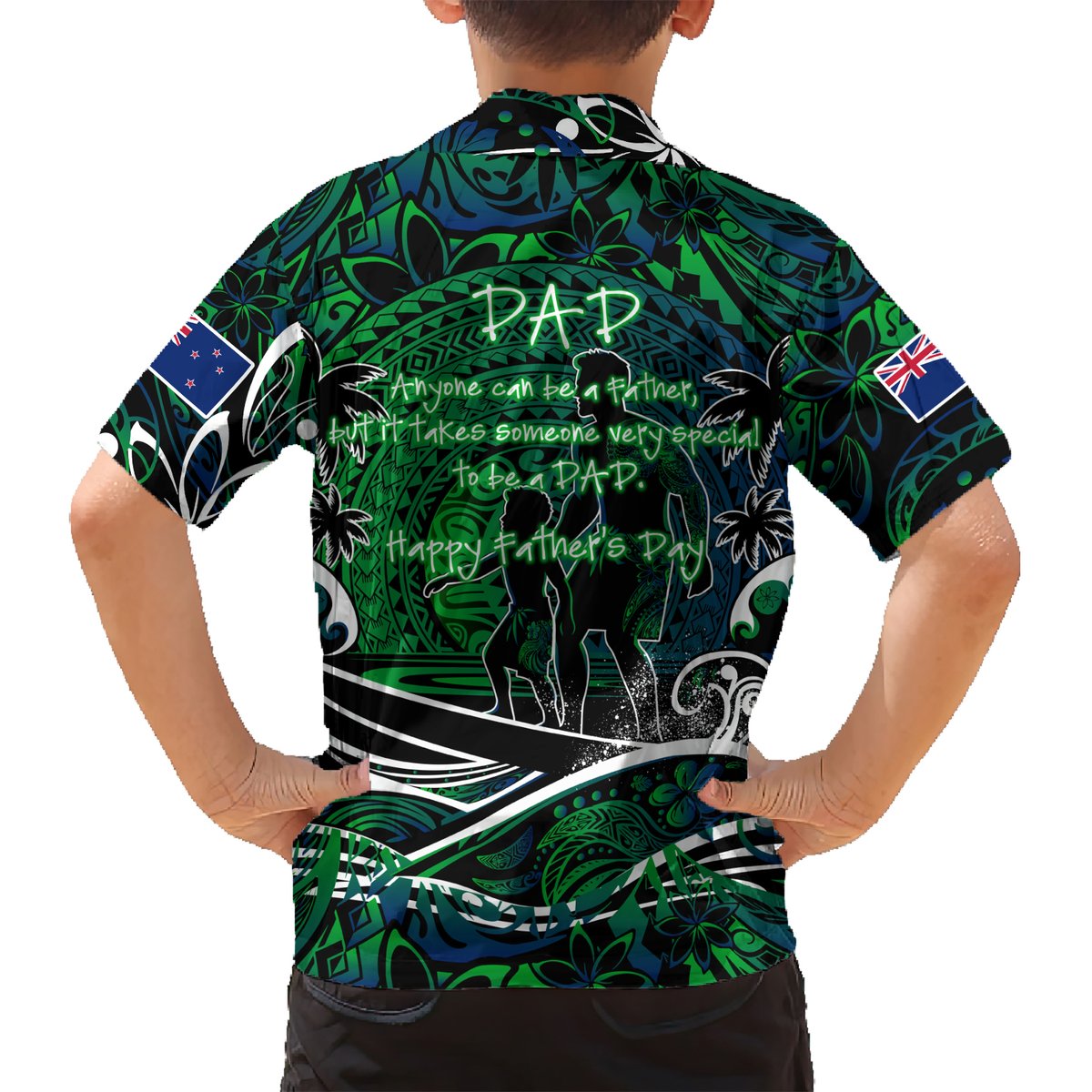 Father's Day New Zealand Hawaiian Shirt Special Dad Polynesia Paradise DT02 - Polynesian Pride
