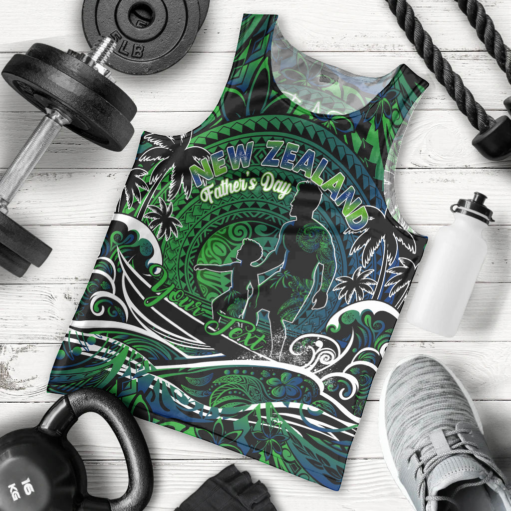Father's Day New Zealand Men Tank Top Special Dad Polynesia Paradise DT02 - Polynesian Pride