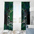 Father's Day New Zealand Window Curtain Special Dad Polynesia Paradise