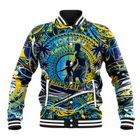 Father's Day Tokelau Baseball Jacket Special Dad Polynesia Paradise