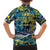 Father's Day Tokelau Family Matching Off Shoulder Short Dress and Hawaiian Shirt Special Dad Polynesia Paradise