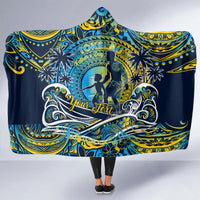 Father's Day Tokelau Hooded Blanket Special Dad Polynesia Paradise DT02 - Polynesian Pride