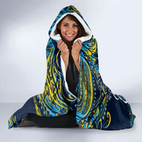 Father's Day Tokelau Hooded Blanket Special Dad Polynesia Paradise DT02 - Polynesian Pride
