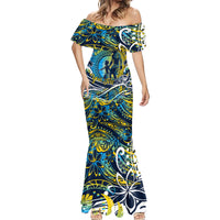 Father's Day Tokelau Mermaid Dress Special Dad Polynesia Paradise