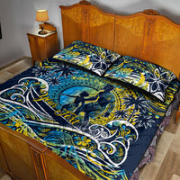 Father's Day Tokelau Quilt Bed Set Special Dad Polynesia Paradise DT02 - Polynesian Pride
