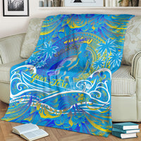 Father's Day Tuvalu Blanket Special Dad Polynesia Paradise DT02 - Polynesian Pride
