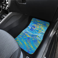 Father's Day Tuvalu Car Mats Special Dad Polynesia Paradise DT02 - Polynesian Pride