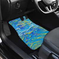 Father's Day Tuvalu Car Mats Special Dad Polynesia Paradise DT02 - Polynesian Pride