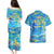 Father's Day Tuvalu Couples Matching Puletasi and Hawaiian Shirt Special Dad Polynesia Paradise