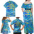 Father's Day Tuvalu Family Matching Off Shoulder Maxi Dress and Hawaiian Shirt Special Dad Polynesia Paradise