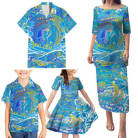 Father's Day Tuvalu Family Matching Puletasi and Hawaiian Shirt Special Dad Polynesia Paradise DT02 - Polynesian Pride