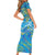 Father's Day Tuvalu Family Matching Short Sleeve Bodycon Dress and Hawaiian Shirt Special Dad Polynesia Paradise