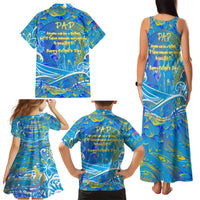 Father's Day Tuvalu Family Matching Tank Maxi Dress and Hawaiian Shirt Special Dad Polynesia Paradise DT02 - Polynesian Pride