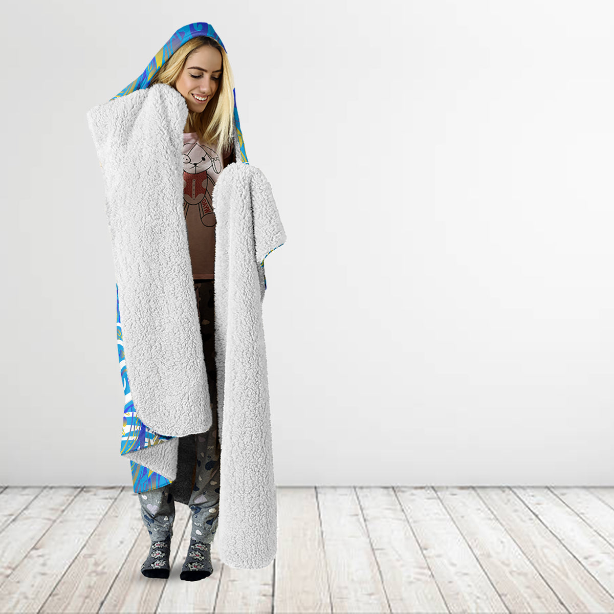 Father's Day Tuvalu Hooded Blanket Special Dad Polynesia Paradise DT02 - Polynesian Pride