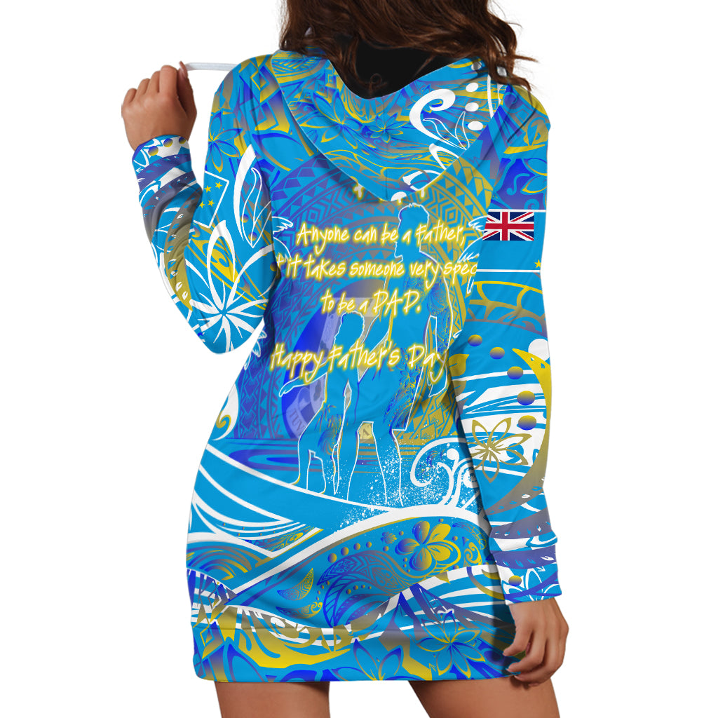 Father's Day Tuvalu Hoodie Dress Special Dad Polynesia Paradise DT02 - Polynesian Pride