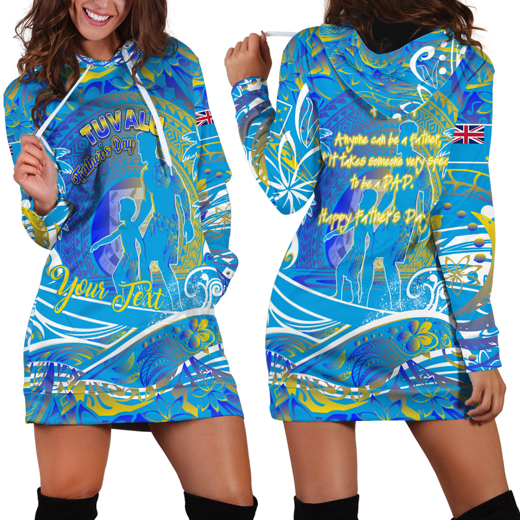 Father's Day Tuvalu Hoodie Dress Special Dad Polynesia Paradise DT02 - Polynesian Pride