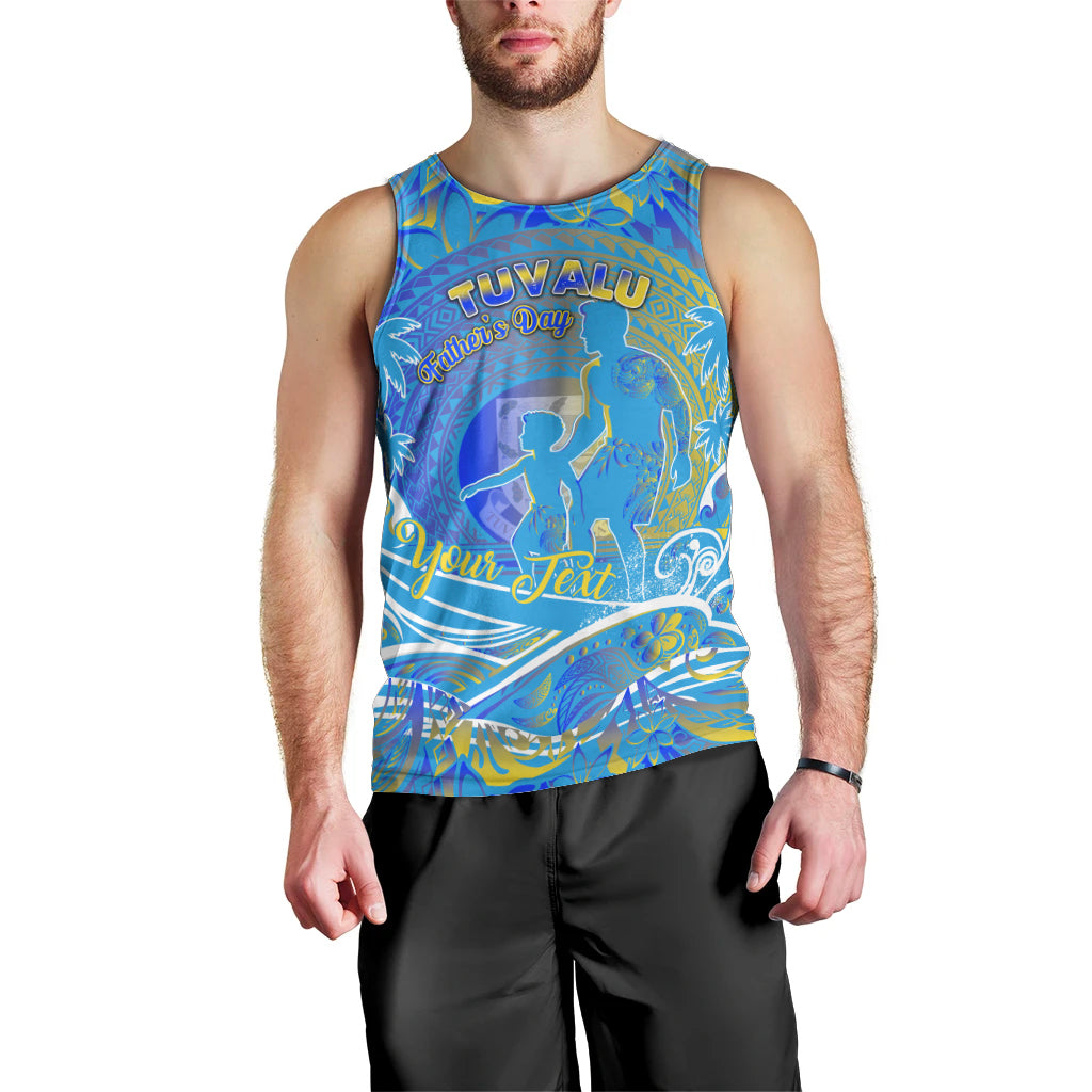 Father's Day Tuvalu Men Tank Top Special Dad Polynesia Paradise DT02 - Polynesian Pride