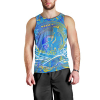 Father's Day Tuvalu Men Tank Top Special Dad Polynesia Paradise DT02 - Polynesian Pride
