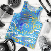 Father's Day Tuvalu Men Tank Top Special Dad Polynesia Paradise DT02 - Polynesian Pride