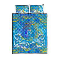 Father's Day Tuvalu Quilt Bed Set Special Dad Polynesia Paradise DT02 - Polynesian Pride