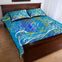 Father's Day Tuvalu Quilt Bed Set Special Dad Polynesia Paradise DT02 - Polynesian Pride