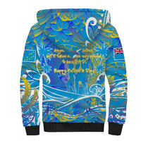 Father's Day Tuvalu Sherpa Hoodie Special Dad Polynesia Paradise DT02 - Polynesian Pride
