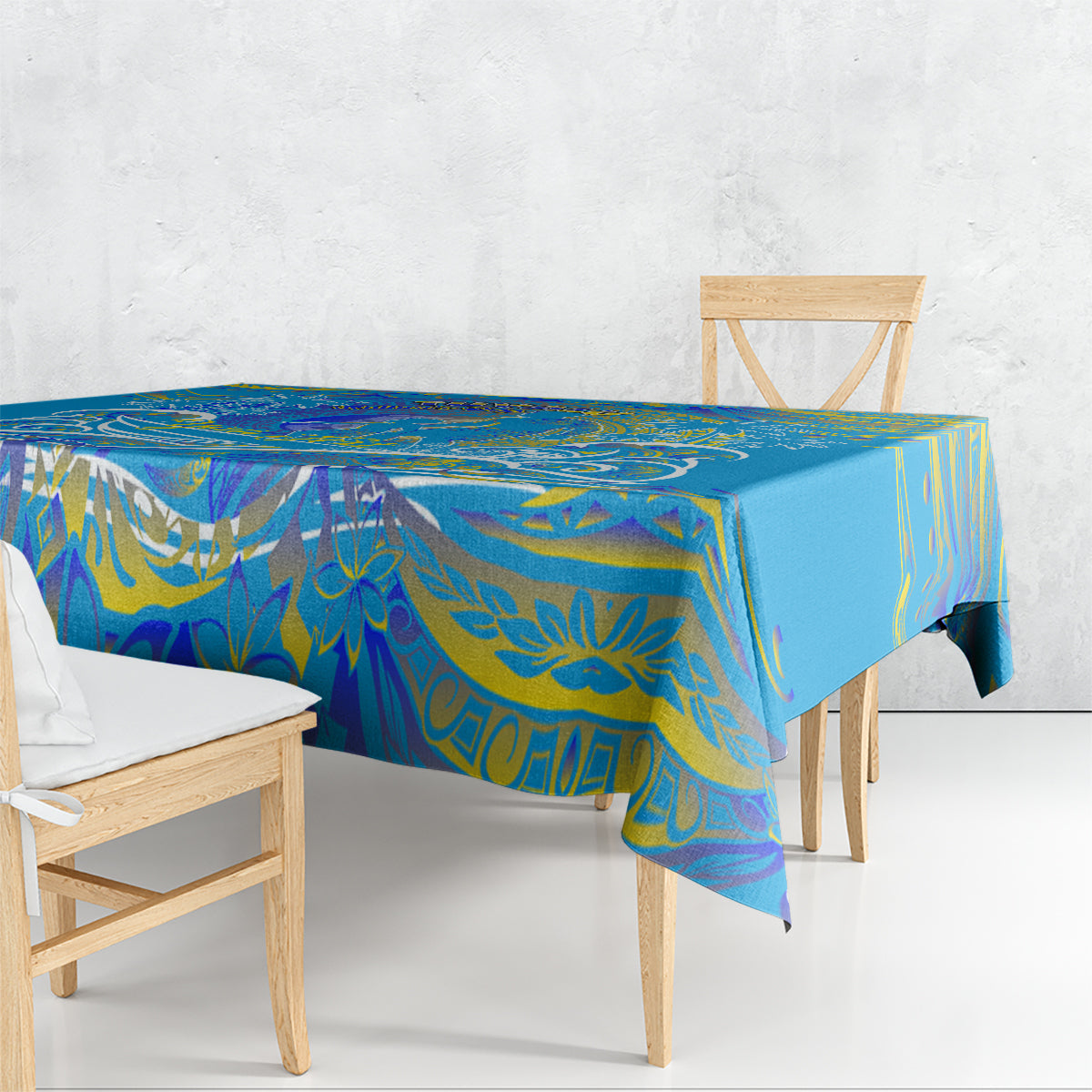 Father's Day Tuvalu Tablecloth Special Dad Polynesia Paradise DT02 - Polynesian Pride