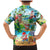 Guam Christmas Family Matching Mermaid Dress and Hawaiian Shirt Santa Claus Beach and Wave DT02 - Polynesian Pride