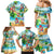 Guam Christmas Family Matching Mermaid Dress and Hawaiian Shirt Santa Claus Beach and Wave DT02 - Polynesian Pride