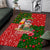 Hawaii Christmas Area Rug Mele Kalikimaka Kanaka Maoli DT02 Art - Polynesian Pride