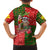 Hawaii Christmas Family Matching Off Shoulder Short Dress and Hawaiian Shirt Mele Kalikimaka Kanaka Maoli DT02 - Polynesian Pride