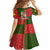 Hawaii Christmas Family Matching Off Shoulder Short Dress and Hawaiian Shirt Mele Kalikimaka Kanaka Maoli DT02 - Polynesian Pride