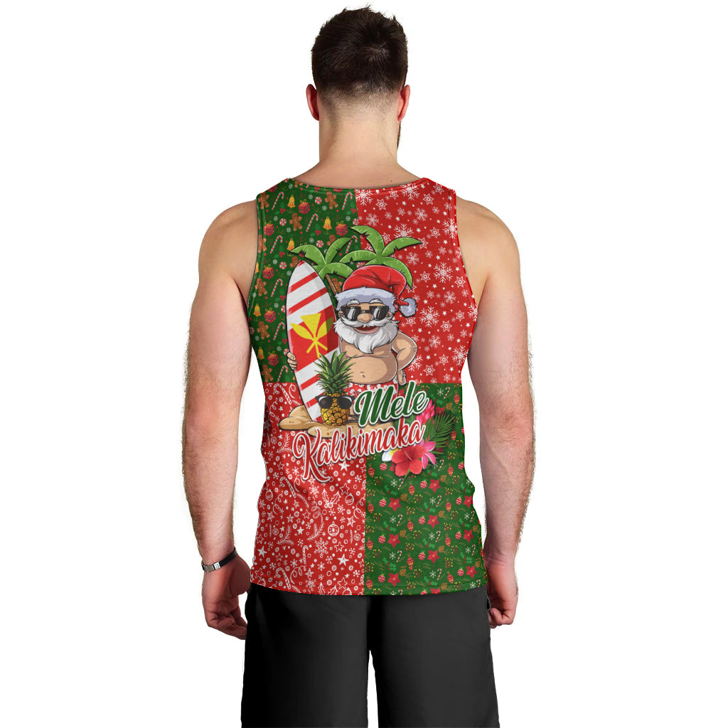 Hawaii Christmas Men Tank Top Mele Kalikimaka Kanaka Maoli DT02 - Polynesian Pride