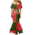 Hawaii Christmas Mermaid Dress Mele Kalikimaka Kanaka Maoli DT02 - Polynesian Pride