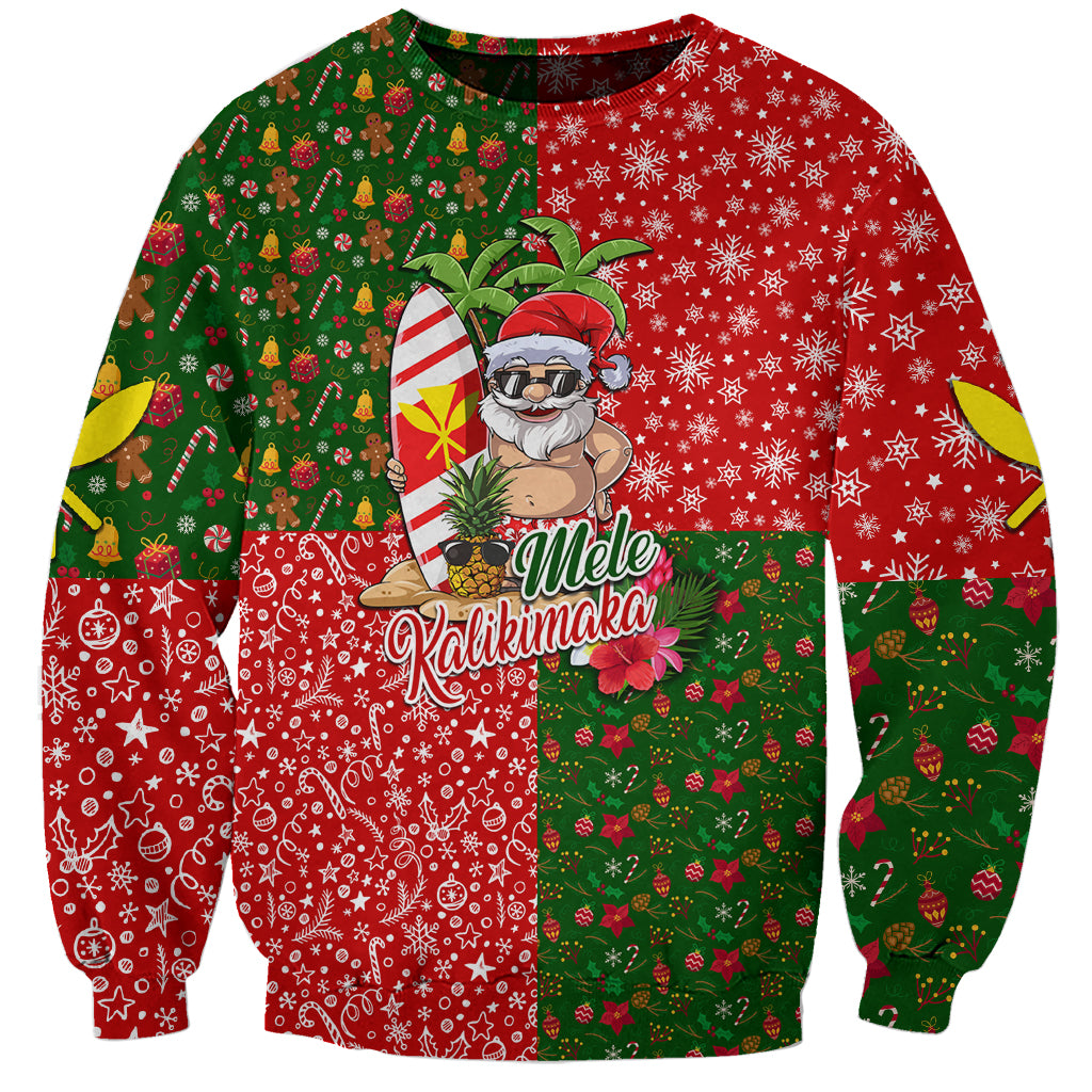Hawaii Christmas Sweatshirt Mele Kalikimaka Kanaka Maoli DT02 Unisex Art - Polynesian Pride